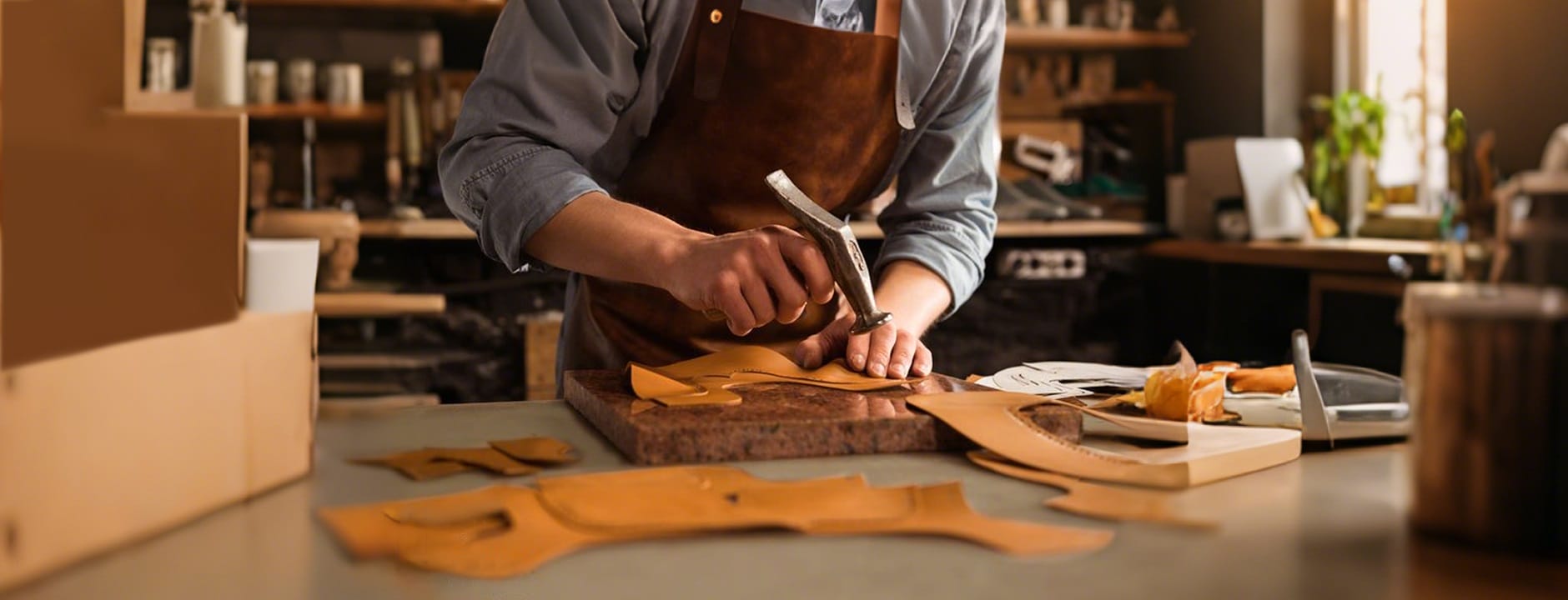 High-Quality All-Leather Safety Shoes with Anti-Slip Soles and Reinforced Stitching